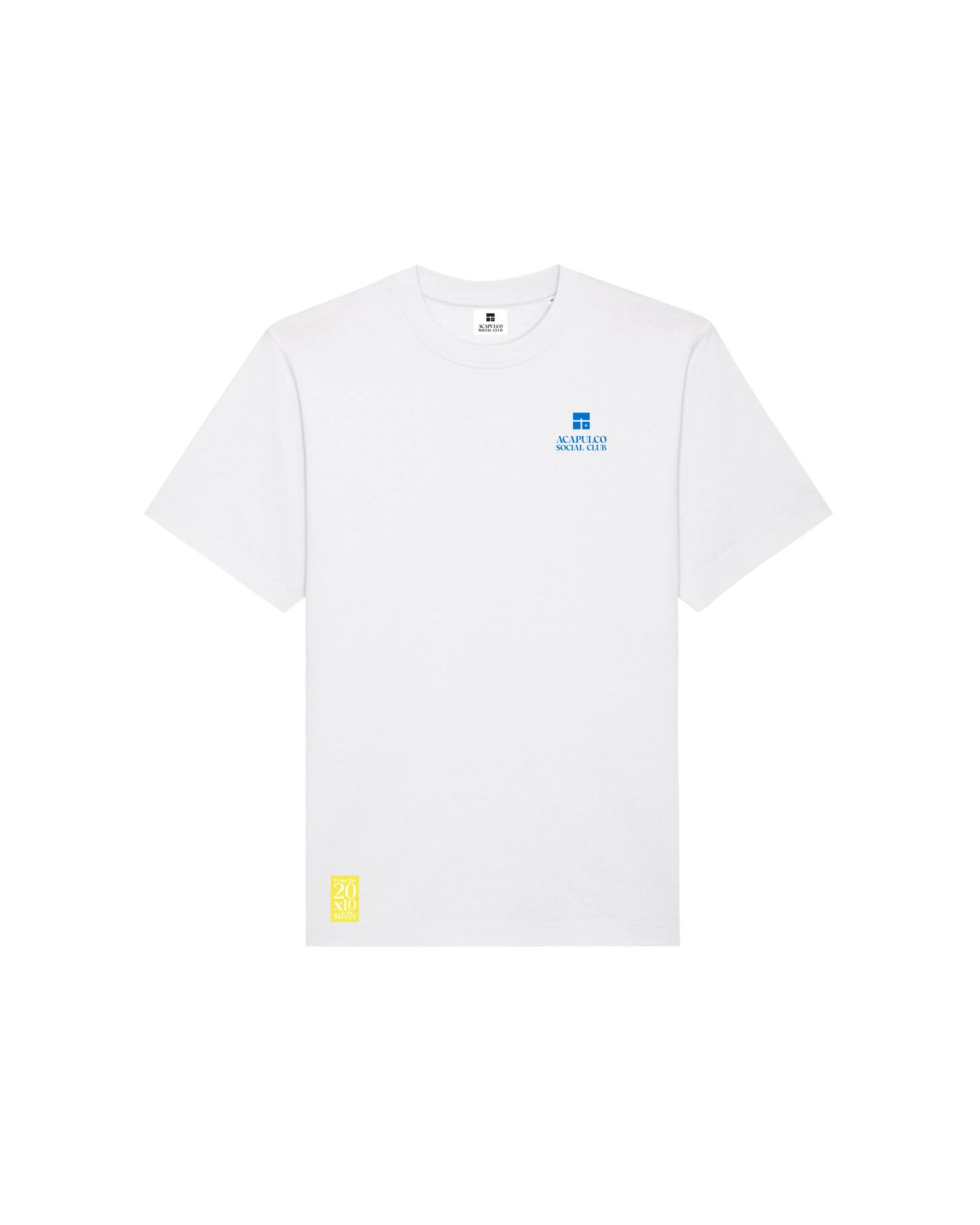 CAMISETA OVERSIZE ASC WHITE