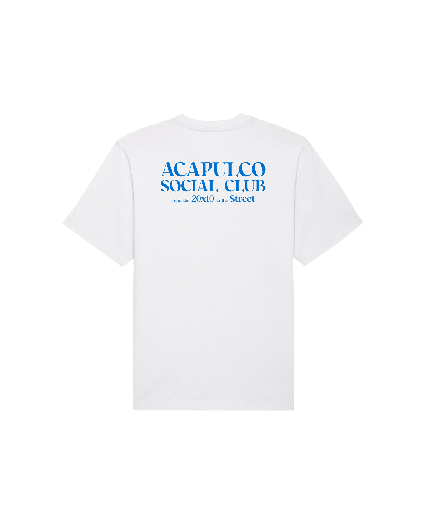 CAMISETA OVERSIZE ASC WHITE