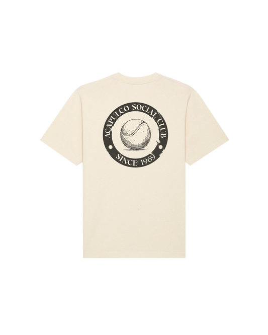 CAMISETA OVERSIZE PELOTA NATURAL RAW